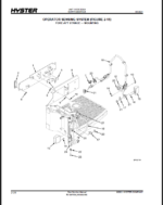 Hyster N30ZDR3, N35ZR3, N35ZDR3, N40ZR3, N45ZR3 (E264) Forklift Parts Manual