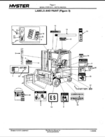 Hyster N30XMH (C210) Forklift Parts Manual