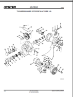 Hyster V30ZMD (D210) Forklift Parts Manual
