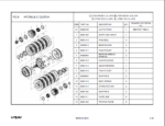 Hyster UT25C, UT30C Forklift Parts Manual