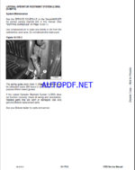 Bobcat V723 VersaHANDLER® TTC, Telescopic Handler Service Manual (6986675) (SN A8HK11001-A8HK99999)