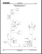 Hyster A25XNT, A30NXT (D203) Forklift Parts Manual