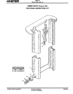 Hyster A20, A25, A30XL (A203) Parts Manual