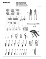 Hyster C1.5B V35XMU Forklift Parts Manual
