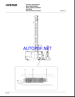 Hyster C1.8X, V40XMU Forklift Parts Manual