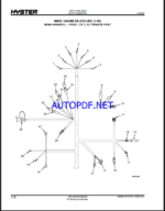 Hyster BE80ZHD, BE100ZHD (A244) Forklift Parts Manual