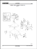 Hyster B60Z (A230) B80Z (A233) Rider Parts Manual