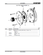 Hyster C60ZAC (B478) C80ZAC (B479) Forklift Parts Manual