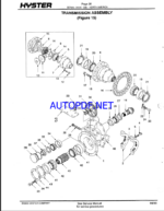 Hyster E70, E80, E100, E120XL, E100XLS (C98) Forklift Parts Manual