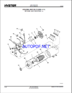 Hyster E45-65XM2 (F108) Forklift Parts Manual