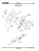 Hyster E40-65Z (G108) Forklift Parts Manual