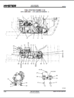 Hyster H25-40XM, H40XMS (E001) Challenger Forklift Parts Manual