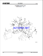 Hyster H9XM-EC7 (A3C0) Forklift Parts Manual