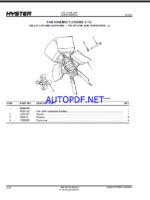 Hyster H135FT, H155FT (J006) Forklift Parts Manual