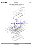 Hyster H135FT, H155FT (H006) Forklift Parts Manual