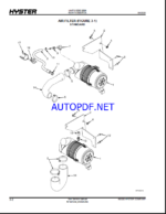Hyster H135-155XL (G006) Forklift Parts Manual