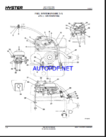 Hyster H135, H155XL (F006) Challenger Forklift Parts Manual