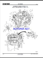 Hyster H80FT, H90FT, H100FT, H110FT, H120FT (N005) Forklift Parts Manual