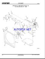 Hyster H80, H90, H100, H110, H120FT(U005) Forklift Parts Manual