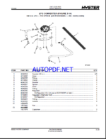 Hyster H80, H90, H100, H110, H120FT (P005) Forklift Parts Manual