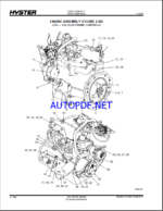 Hyster H45, H65XM (H177) Challenger Forklift Parts Manual
