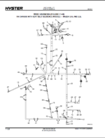 Hyster H40FT, H50FT, H60FT, H70FT (L177) Forklift Parts Manual