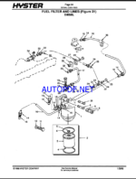 Hyster H40, H50J (H2.00, H2.50J) H60JS (H3.00JS) (F003) Forklift Parts Manual