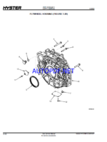 Hyster H180HD-EC6-7, H190HD-ECD8, H200HD-EC7-8-D7, H210HD-ECD8, H230HD-ECD8-9 (E214) Forklift Parts Manual