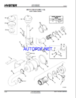 Hyster H165-280XL (E007) Challenger Forklift Parts Manual
