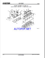 Hyster H135FT, H155FT, H155FTS, H170FTS (N006) Forklift Parts Manual