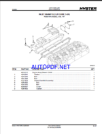 Hyster H135FT, H155FT (L006) Forklift Parts Manual