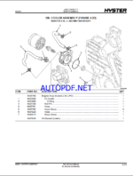 Hyster H40, H50, H60, H70FT (P177) Forklift Parts Manual
