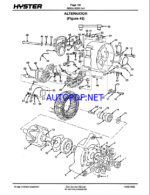 Hyster H36.00-40.00-44.00C, H48.00CH (H800-880,970C-1050CH) (C117) Forklift Parts Manual