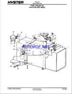 Hyster H30, H60H (D003) Challenger Forklift Parts Manual