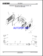 Hyster H9XM-EC7 (A3C0) Forklift Parts Manual
