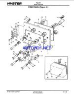 Hyster E30, E40, E50B, E60BS (B108) Forklift Parts Manual