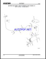 Hyster S40FT, S50FT, S55FTS, S60FT, S70FT (H187) Forklift Parts Manual