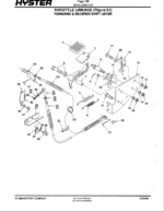 Hyster S40, S50, S60XL (C187) Spacesaver Forklift Parts Manual