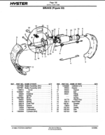 Hyster S30C, S40C, S50C (C002) Forklift Parts Manual