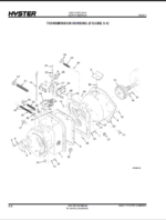Hyster S25-35XM; S40XMS (D010) Forklift Parts Manual