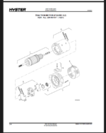 Hyster W65Z (A229) W60Z (A231) W80Z (A234) Walkie Parts Manual