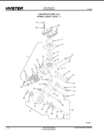 Hyster W60-80XT (E135) Walkie Parts Manual