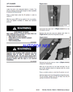 Bobcat TR35160 VersaHANDLER® TTC, Telescopic Handler Service Manual (6989624) (SN LLM1590000-LLM1599999)