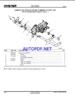 Hyster H400HD, H450HD, H400HDS, H450HDS (B236) Forklift Parts Manual