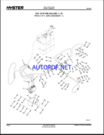 Hyster H400HD, H400HDS, H450HD, H450HDS (C236) Forklift Parts Manual