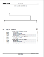 Hyster H360XD36, H360XD48 (C238) Forklift Parts Manual