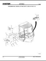 Hyster H1050HD-16CH, H1150HD-16CH (G117) Forklift Parts Manual