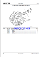 Hyster H550XD48, H620XD48, H650XD48, H700XD48, H550XDS36, H650XDS36, H700XDS36 (J008) Forklift Parts Manual