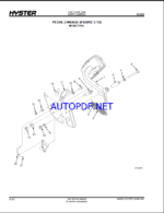 Hyster H550HD, H650HD, H700HD, H550HDS, H650HDS, H700HDS (H008) Forklift Parts Manual