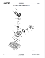 Hyster H360-36HD, H360-48HD (A238) Forklift Parts Manual